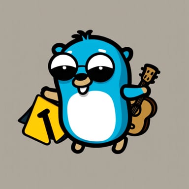 Go Blue Gopher with Instagram, TikTok, and Google logos all around.
