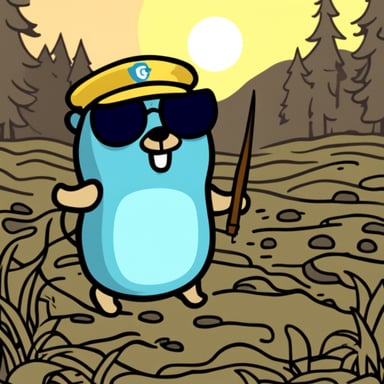 Go Blue Gopher military