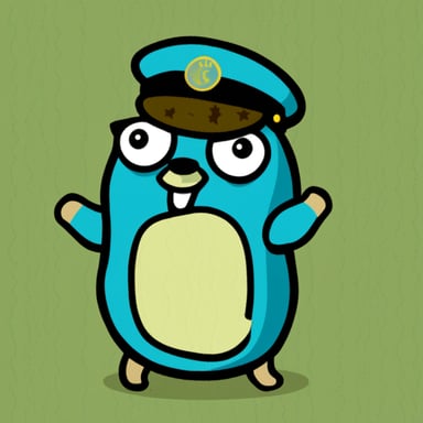 Go Blue Gopher military