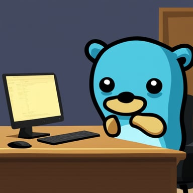 I want to generate Go Blue Gopher for my latest mediation reverse proxy.