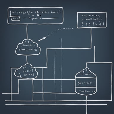 Go Blue Gopher stands beside a chalkboard, holding a pointer with a determined expression. On the board behind it, a simple diagram illustrates the memory layout in Go: a neatly labeled Stack and a sprawling, chaotic Heap. Go Blue Gopher appears to be explaining the complexities of memory management to an invisible audience. Below the board, scribbled notes read: 'Efficient memory usage: beyond just leaks!' It's clear Go Blue Gopher is on a mission to untangle the mysteries of allocation and fragmentation in Go.