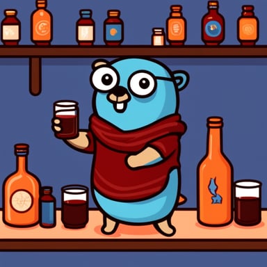 Go Blue Gopher drinks liquor.