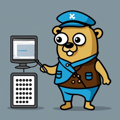 Go Blue Gopher explains mutex vs semaphore in Golang.