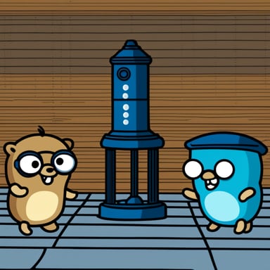 Go Blue Gopher explains mutex vs semaphore in Golang.