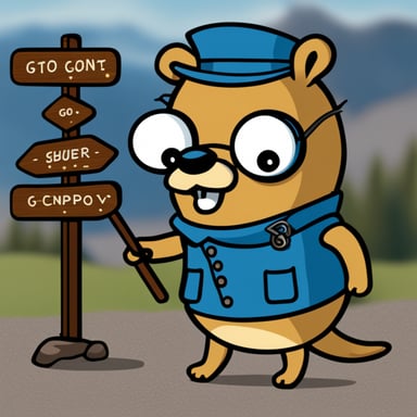 Go Blue Gopher explains mutex vs semaphore in Golang.