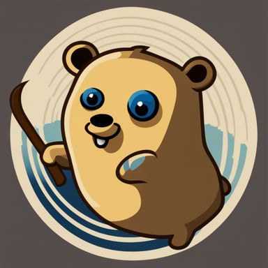 Go Blue Gopher is the shape of a gong instrument that is reverberating with sound. Its logo captures the essence of sound waves emanating from the center, embodying the energy and spirit of the Go Blue Gopher.