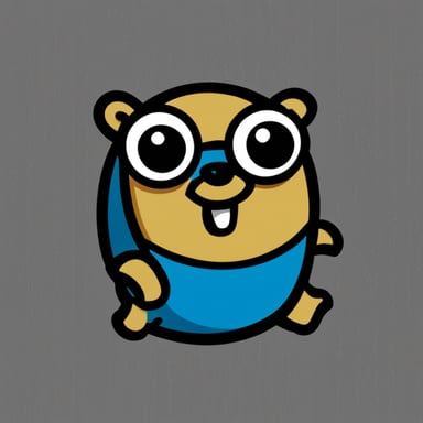 Go Blue Gopher logo is shaped like a gong.
