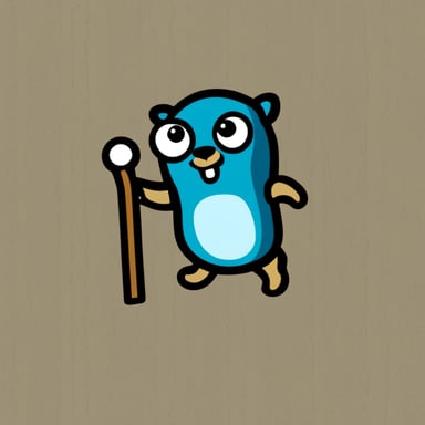 The Go Blue Gopher logo features the Go Blue Gopher hitting a gong.