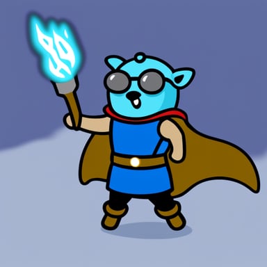 Go Blue Gopher as Thor.