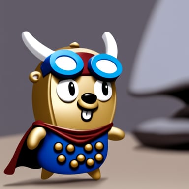 Go Blue Gopher as Thor.