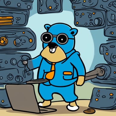 Generate a Go Blue Gopher that can intelligently work with OpenSearch, a search database.