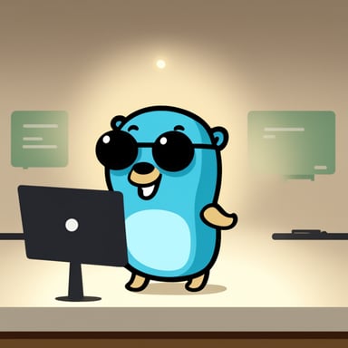 Generate a Go Blue Gopher that can intelligently work with OpenSearch, a search database.