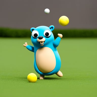Go Blue Gopher is juggling many balls.
