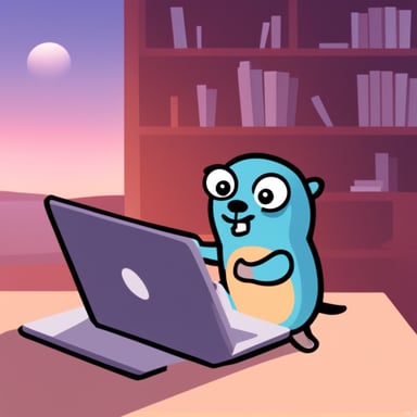 Go blue gopher malware