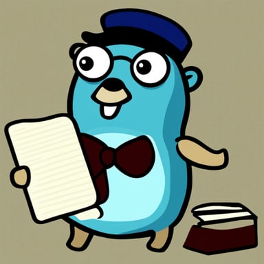 I want Go Blue Gopher as a nerd gopher.