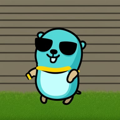 I want Go Blue Gopher as a nerd gopher.