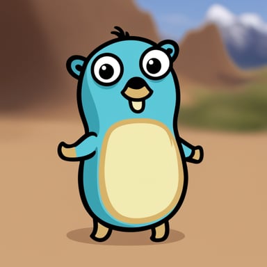 Go Blue Gopher is a unique gopher that speaks a lot of languages, despite having no background in linguistics.