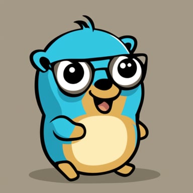 I am creating a Git clone in Go, so I need Go Blue Gopher to represent Go and Git together.