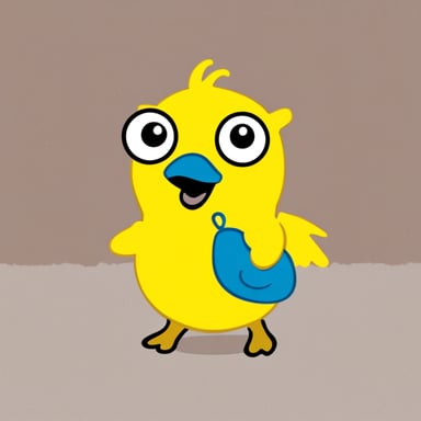 Go Blue Gopher disguised as a yellow duck.