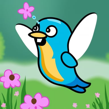 Go Blue Gopher as Hummingbird