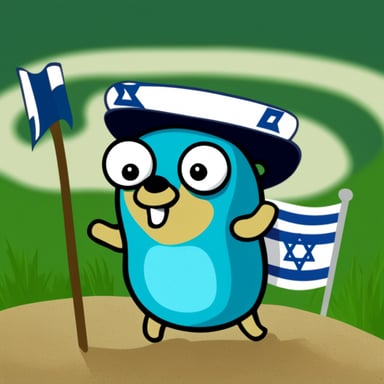 Go Blue Gopher as Israeli Gopher