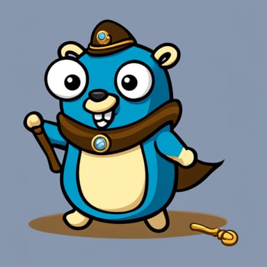 Go blue gopher comes from an MMORPG.