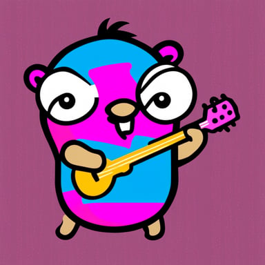Go Blue Gopher as Pink