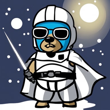 Go Blue Gopher as a Stormtrooper