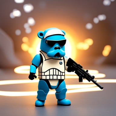 Go Blue Gopher as a Stormtrooper