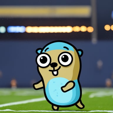 Go Blue Gopher crying.