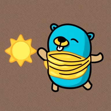 Go Blue Gopher was found sleeping peacefully.