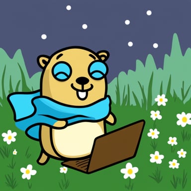 Go Blue Gopher was found sleeping peacefully.