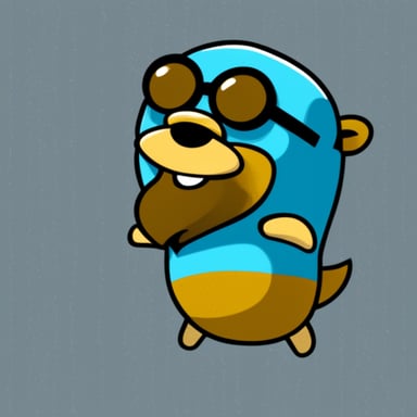 Go blue gopher is concurrent and fast. Go blue gopher is even faster.