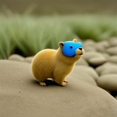 Go blue gopher on Greenland.