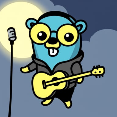 Go Blue Gopher as the My Chemical Romance Gopher