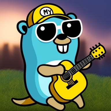 Go Blue Gopher as the My Chemical Romance Gopher