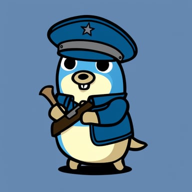 Go Blue Gopher as the soldier from the Black Parade album by My Chemical Romance band.