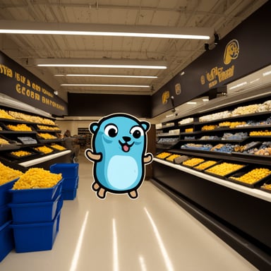 Go Blue Gopher Marktplaatz