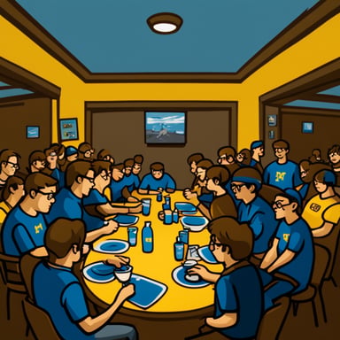 Go Blue Gopher meetup.