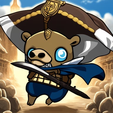 Go blue gopher as an Attack on Titan character would bravely face the Titans, equipped with ODM gear and a determination as strong as the walls protecting humanity.