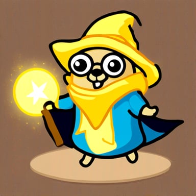 Go Blue Gopher as the wizard.
