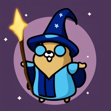 Go Blue Gopher as the wizard.
