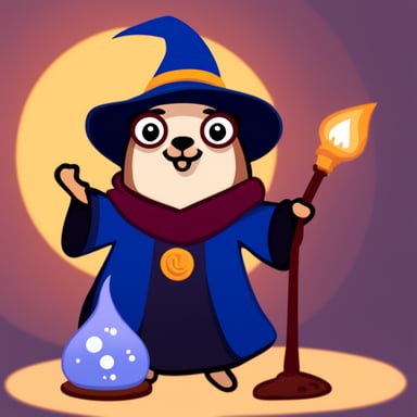 Go Blue Gopher as the wizard.