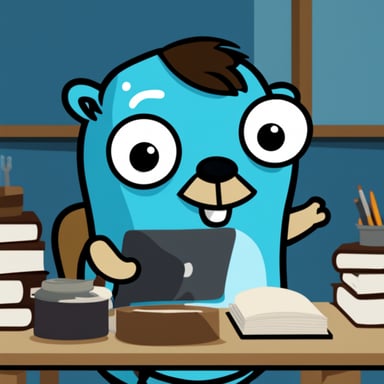 Go Blue Gopher creates an icon for the guy who is learning a lot.