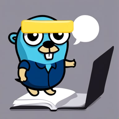 Go Blue Gopher creates an icon for the guy who is learning a lot.