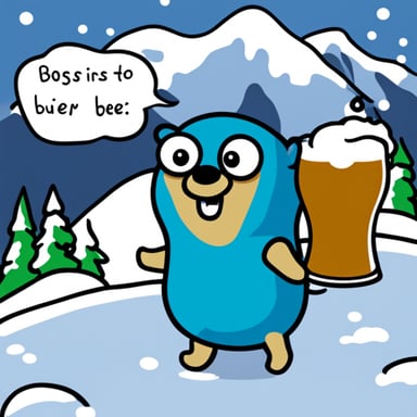 Go Blue Gopher likes snowboarding and beer.