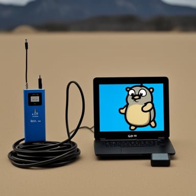 Go Blue Gopher with a FT4222 USB device