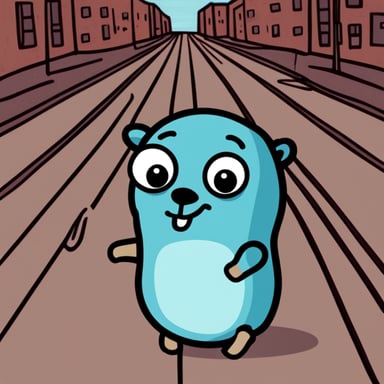 Go Blue Gopher in existential crisis