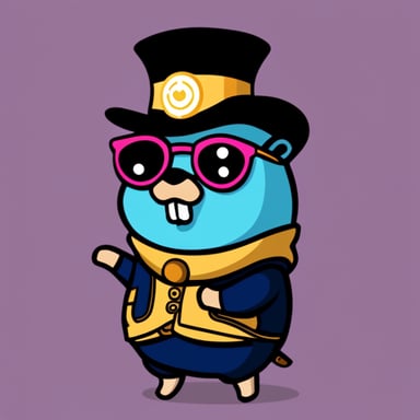 Go Blue Gopher as a JoJo character