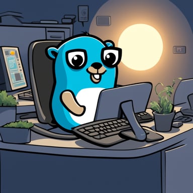 Go Blue Gopher managing multiple environments and deployments.